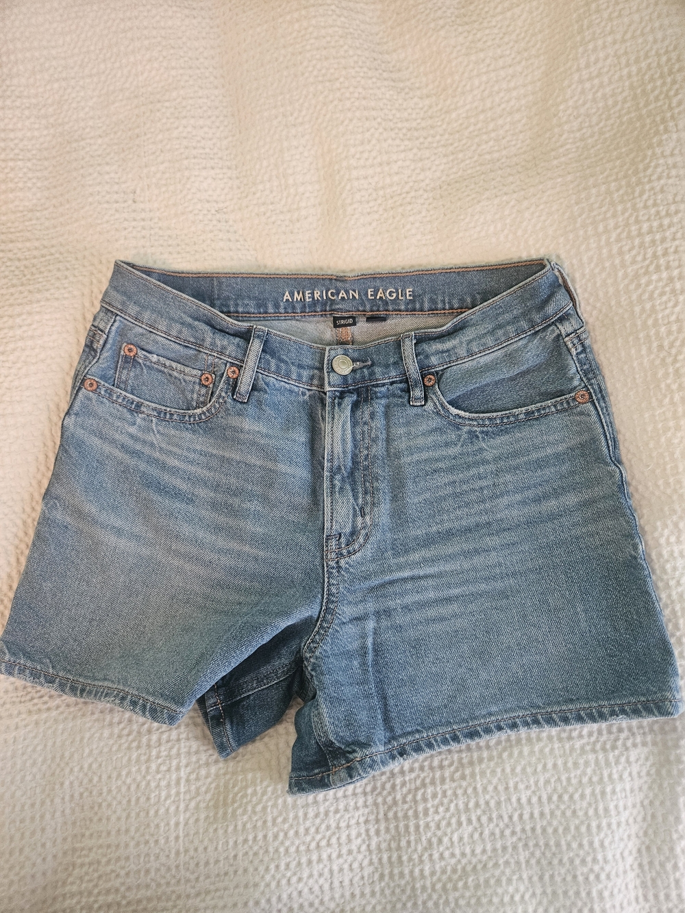 American Eagle Outfitters Medium Blue Denim Jean Shorts